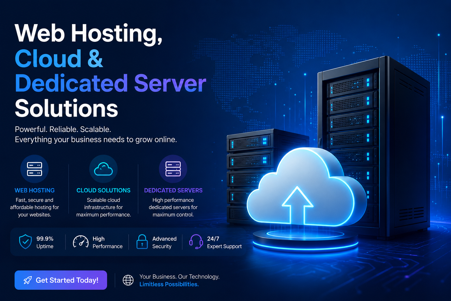 dispnet-technologies-enterprise-hosting-solutions-banner